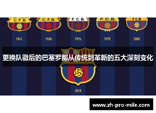 更换队徽后的巴塞罗那从传统到革新的五大深刻变化 更换队徽后的巴塞罗那从传统到革新的五大深刻变化