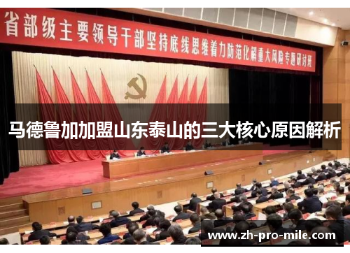 马德鲁加加盟山东泰山的三大核心原因解析 马德鲁加加盟山东泰山的三大核心原因解析
